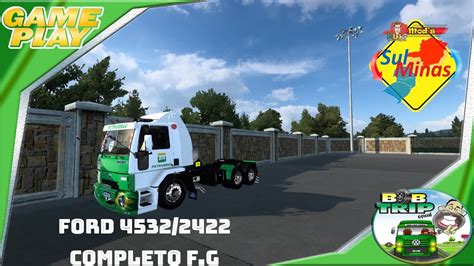 Ets Mapa Sul Minas Beta Tester Ford Cargo Completo Bau