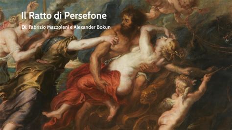 Il Ratto Di Persefone By Fabrizio Mazzoleni On Prezi