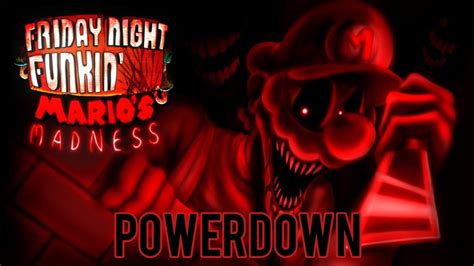 Fnf Marios Madness V2 Powerdown Youtube