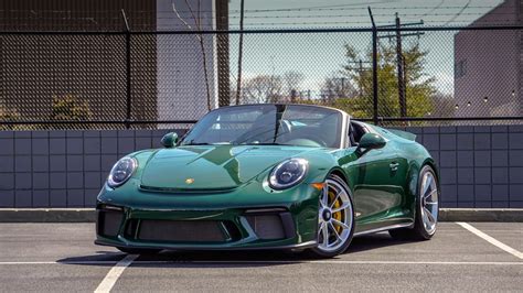 2019 Porsche 991.2 Speedster Pts British Racing Green VIN ...