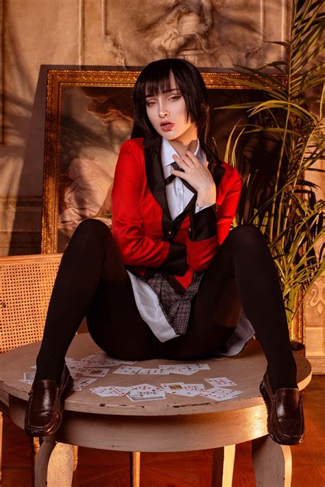 Hologana Yumeko Jabami Set Cosplay Leaked Celeb Jihad Explosive