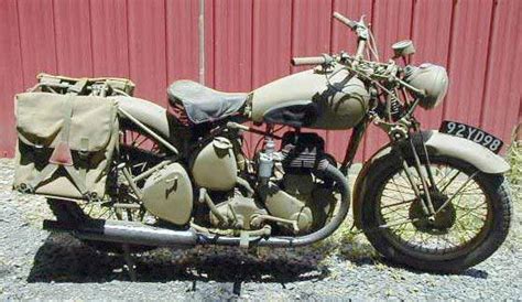 1940s Bsa Wm20 Classic Motorcycle Pictures