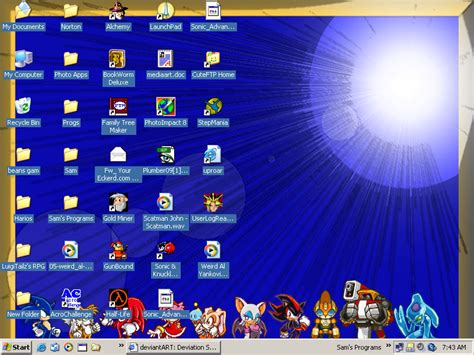 Sonic Desktop by HarioTehMan on DeviantArt