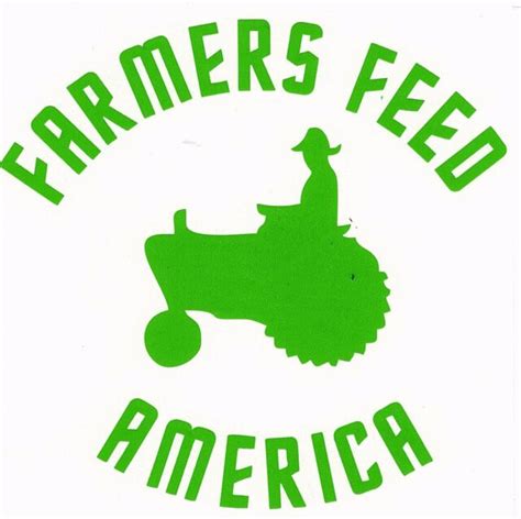 Farmers Feed America 3 Mil Vinyl Sticker For A Car Or Truck Window Ebay