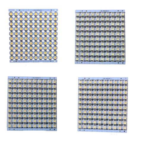 5V WS2812B LED Chip With Heatsink Board SK6812 IC 5050 SMD RGB RGBW WWA