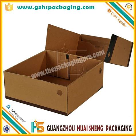 Custom Designer Recycled Cardboard Packaging Empty Shoe Boxes Wholesale