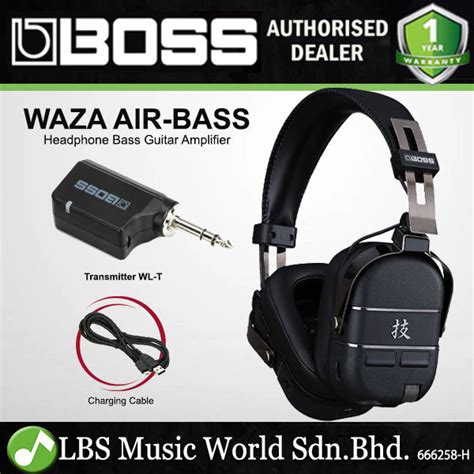 Boss Waza Air Bass Wireless Personal Bass Amplification System Guitar