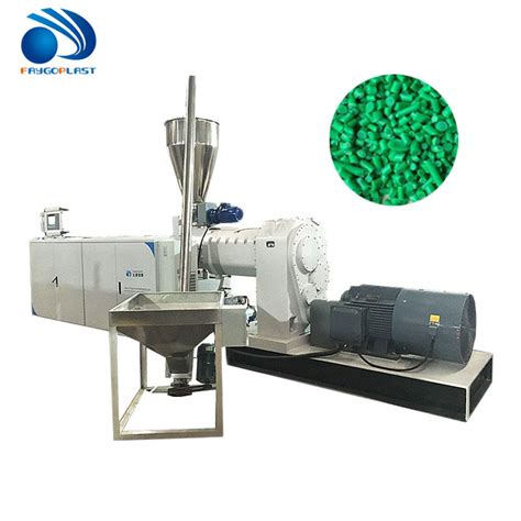 China Hot Sale Plastic Pvc Cpvc Granules Granulation Making Machine