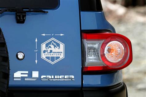 Fj Cruiser Adventure Window Sticker Decal Etsy