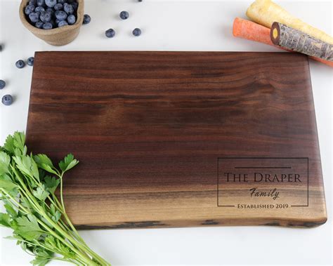 Customized Charcuterie Board Personalized Wooden Chopping Etsy