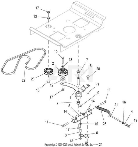 42 Inch Gravely Ztx 42 Drive Belt Diagram Ariens 52 In Deck