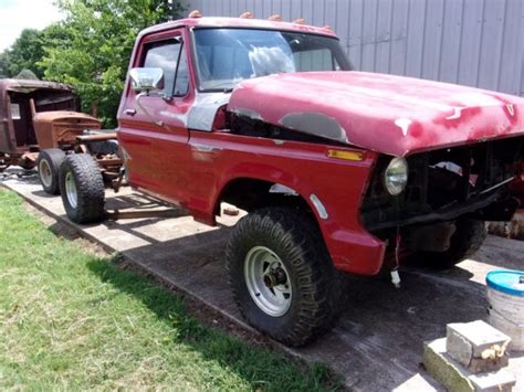 1978 Ford F 150 Four Wheel Drive Project Classic Ford F 150 1978 For Sale