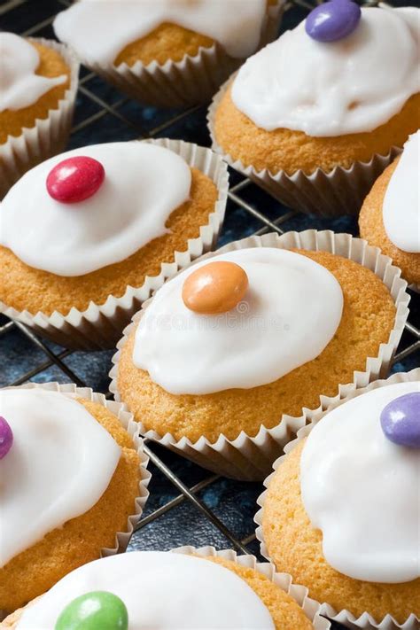 Iced Buns Stock Photo Image Of Desserts Space Bread 33587852