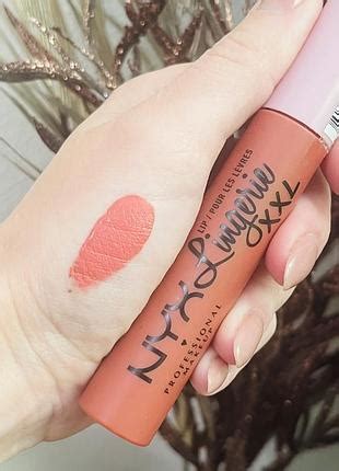 Оригинальный nyx professional makeup lip lingerie xxl жидкая матовая