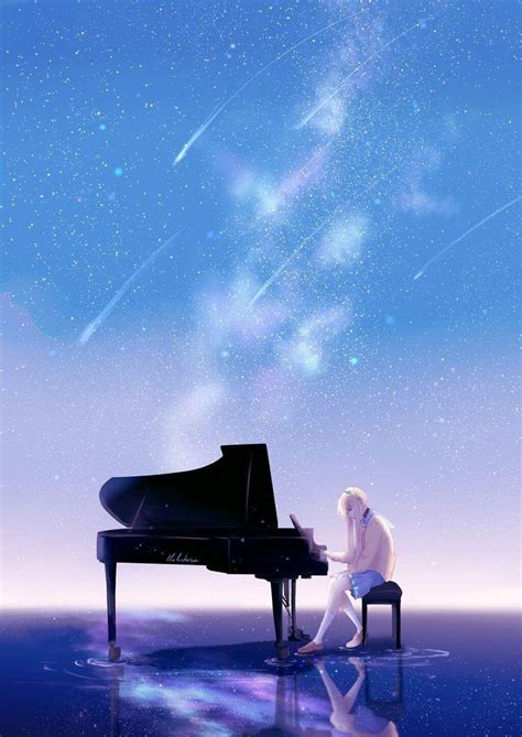 Anime Piano Wallpapers Top Free Anime Piano Backgrounds Wallpaperaccess