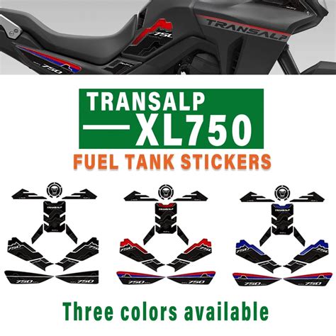 Xl750 Transalp Accessories Motorcycle 3d Decals Fuel Tank Pad Tank Anti