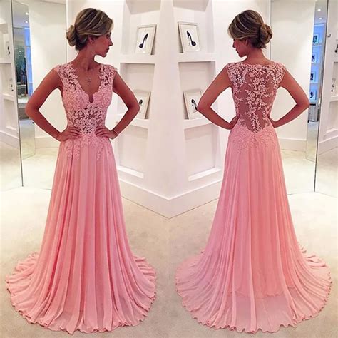 2017 Lace Mulher Formal Partido Prom Vestidos Vestidos De Gala