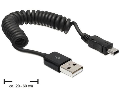 Delock Kabel Usb A Samec Usb Mini Samec Kroucen Kabel