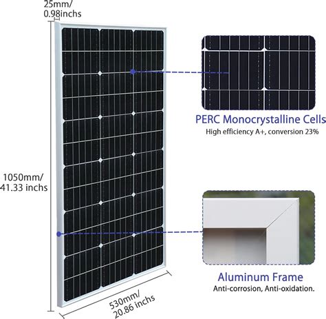 Kit de panel solar de 200 W 12 voltios24 voltios 2 x 100 W módulo