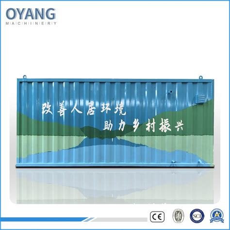 Green Facilities Mbr Portable Wastewater Treatment Plants For Household