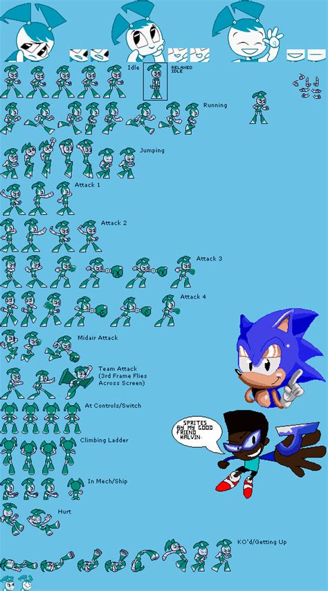 Pixilart Jenny Wakeman X Sonic Sprites By Jmear Collins96