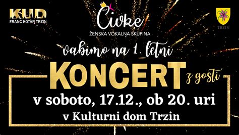 Ivke Z Gosti Letni Koncert Kud Franc Kotar Trzin