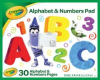 Crayola® Alphabet & Numbers Pad, 10 x 8 in - QFC