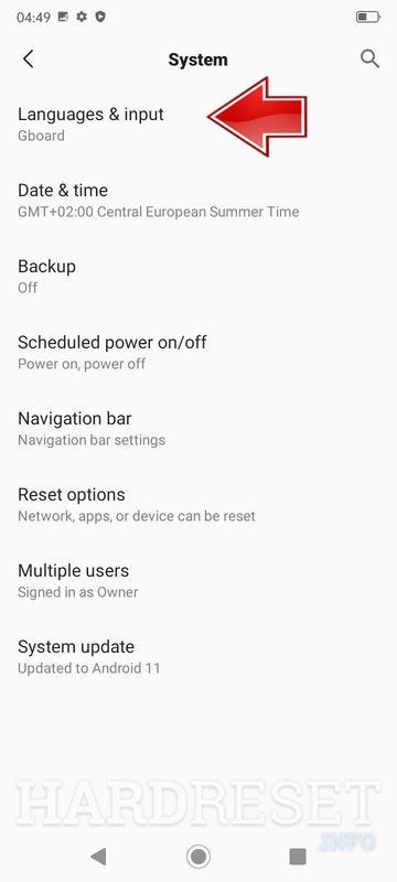 Keyboard Language Blackview A How To Hardreset Info