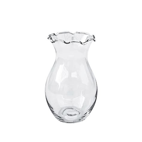 Home Decorative Small Clear Hydroponic Glass Hyacinth Flower Bud Vase