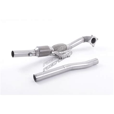 Cast Downpipe With Hjs High Flow Sports Cat Milltek Exhaust Seat Leon