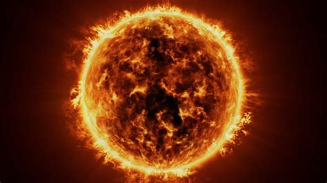 Así Es El Sol La Estrella De Nuestro Sistema Planetario