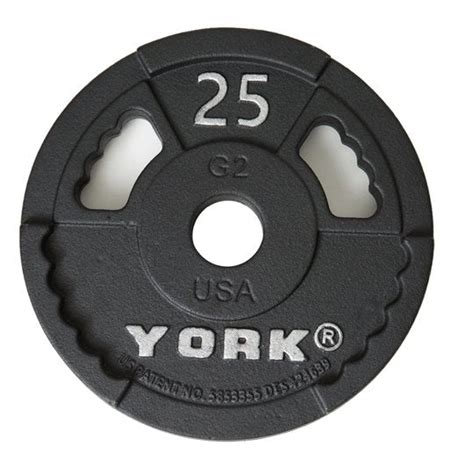 York Olympic Plates G2 Cast Gym Concepts