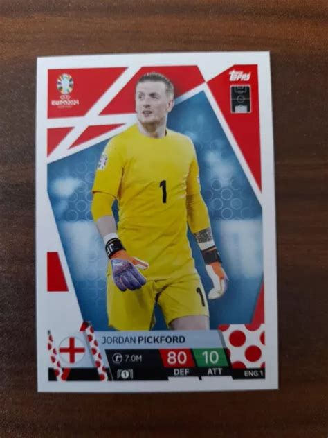 Topps Euro Sammelkarte Jordan Pickford Eur Picclick De