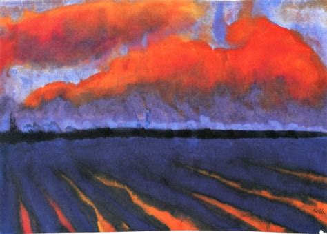 Most Dramatic Landscapes By Expressionist Painter Emil Nolde Lorelsberg