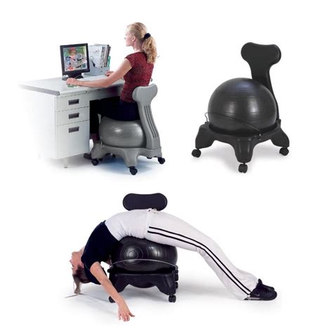 Fitness Balance Ball Chair