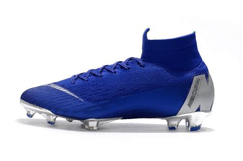 Nike Mercurial Superfly VI 6 Elite FG Silver Blue