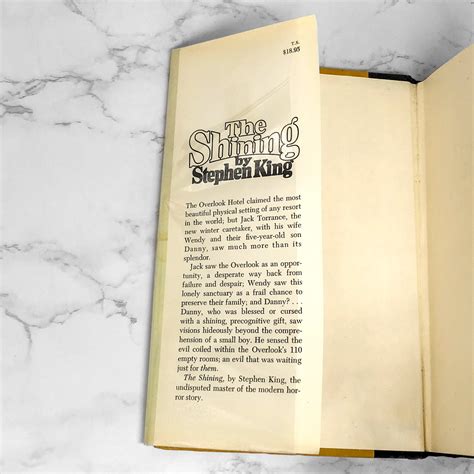 The Shining by Stephen King [FIRST EDITION] 1977 • Doubleday • Later P