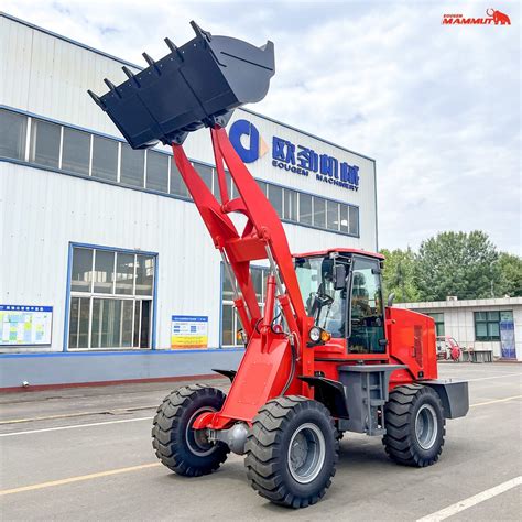 Wl20 2000kg Earth Moving Equipment Landscaping Big Power Wheel Loader