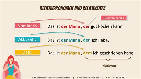 Relativpronomen Und Relativsatz Deutsch Mit Martin