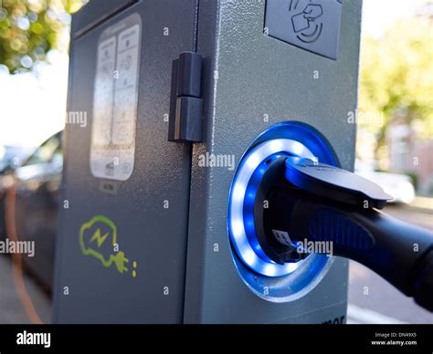 Electric Car Charging Point Hi Res Stock Photography And Images Alamy