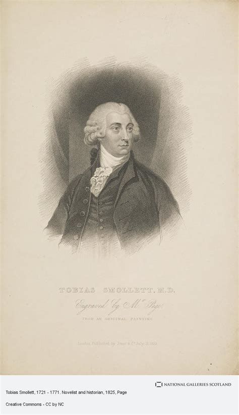 Tobias Smollett 1721 1771 Novelist And Historian National