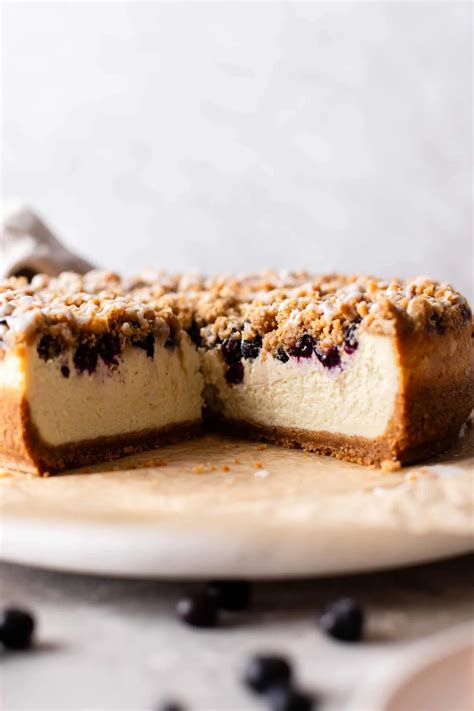 Blueberry Crumb Cheesecake Eats Delightful