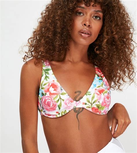 Buy Trendyol Floral Bikini Brassiere In Multiple Colors 6thStreet Kuwait