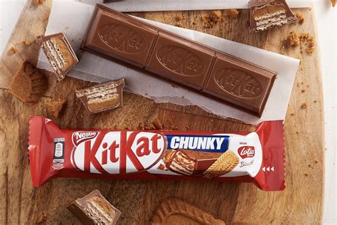 Kitkat Chunky With Lotus Biscoff Released In Australia Food