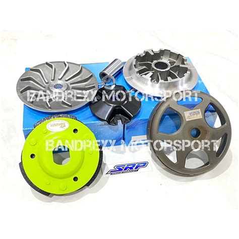 Jual CVT Upgrade KIT Pulley SRP Kampas Ganda SRP Mangkok Ganda SRP