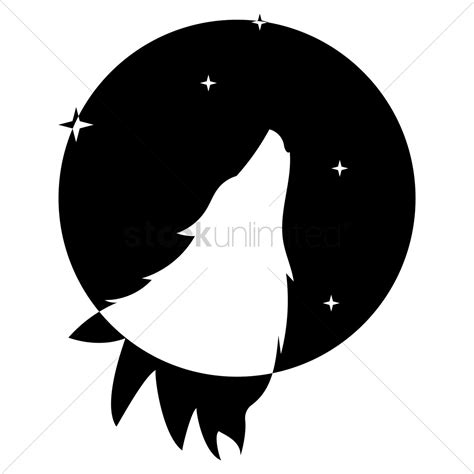 Howling Wolf Vector At Collection Of Howling Wolf Vector Free For Personal Use