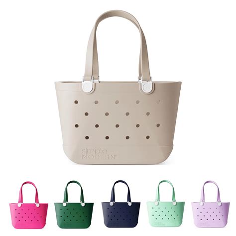 Simple Modern Beach Bag Rubber Tote — The Lovin Sisters