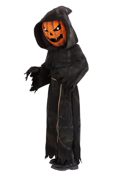 Scary Eyed Pumpkin Costume for Kids