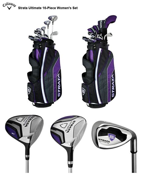 【楽天市場】callaway Strata Ultimate 16 Piece Women S Set キャロウェイ ウーマンズ アルティメイト 16ピース レディース ゴルフクラブ セット