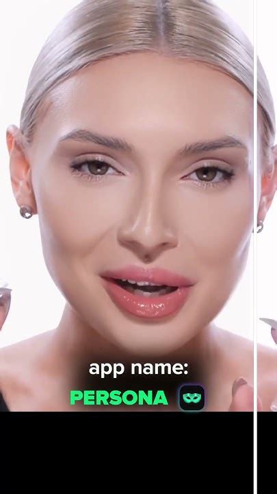 Persona App 😍 Just 57 For Perfect Selfies Naturalbeauty Photoshoot Hairstyle Youtube